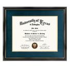 Frame Graduation Mall Diploma 28 x 36 cm com tapete 38 x 46 cm sem tapete