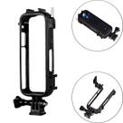 Frame Moldura com Entrada Microfone e Flash para Insta360 X4