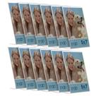 Frame Snap Clear Acrylic Self-Standing 5x7, conjunto de 12