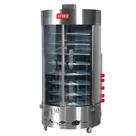 Frangueira/Assador Rotativo Vertical a Gás 130 Kgs com Queimador Central ARV-130QC G.Paniz