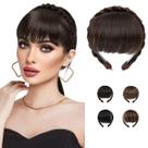 Franja Aplique Tic Tac Idêntico Cabelo Humano Premium -