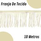 Franja De Tecido Bege Natural - 5Mm Rolo Com 10 Metros - Nybc Franja De Tecido Bege Natural - 5Mm Rolo Com 10 Metros - Nybc