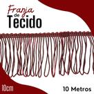 Franja De Tecido Bordo - 10Mm Rolo Com 10 Metros - Nybc Franja De Tecido Bordo - 10Mm Rolo Com 10 Metros - Nybc