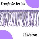 Franja De Tecido Lilás - 5Mm Rolo Com 10 Metros - Nybc