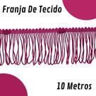 Franja De Tecido Rosa Escuro - 5Mm Rolo Com 10 Metros - Nybc