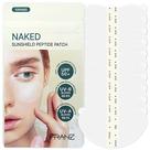 FRANZ Naked Sunshield Patches Faciais Invisíveis com Peptídeos e Proteção UV, 10 Pares