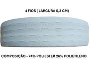 Franzidor para Confecção de Cortinas - 4 Fios - Algodão - Rolo 50 Metros