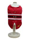 Fraque Natal Noel Vermelho para cachorro e gato