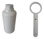 Frasco 1l Pead Com Batoque E Lacre 1 Litro + Chave De Aperto