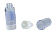 Frasco airless 30ml Transparente Spray de Viagem para Locoes e Cosmeticos