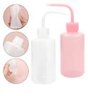 Frasco Almotolia Pisseta Bico Curvo 100ml - Dosador para Procedimentos
