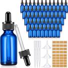 Frasco conta-gotas de óleo essencial Lallisa 30mL (1 oz) de vidro x100 Frasco conta-gotas de óleo essencial Lallisa 30mL (1 oz) de vidro x100