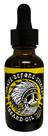 Frasco de 30 ml de madeira de teca Grave Beard Grave Before Shave com conta-gotas