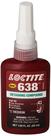 Frasco de 50 mL de composto de retenção Loctite 638 Green de alta resistência Frasco de 50 mL de composto de retenção Loctite 638 Green de alta resistência
