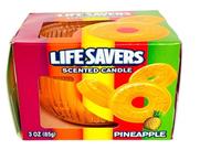 Frasco de 90 ml de abacaxi perfumado Candle Life Savers - 25h de tempo de queima