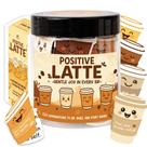 Frasco de afirmação de café com leite positivo para presente, 60 unidades KATINAT