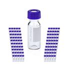 Frasco de amostragem automática ALWSCI 2 mL transparente com área de escrita 100 unidades Frasco de amostragem automática ALWSCI 2 mL transparente com área de escrita 100 unidades
