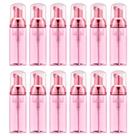Frasco de bomba de espuma Lil Ray 60 ml Clear Rose Red Travel 12 unidades