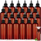 Frasco de compressão Barydat Amber 100mL com aplicador Twist Top