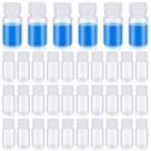 Frasco de comprimidos de amostra Tatuo 60 ml (2 onças) de plástico com tampa x48