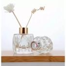 Frasco de Difusor de Vidro Cristal Oval 100ml - Elegância para Ambientes Aconchegantes Frasco de Difusor de Vidro Cristal Oval 100ml - Elegância para Ambientes Aconchegantes