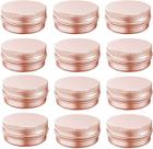 Frasco de lata de alumínio BallHull 120 ml, cosmético recarregável, 12 unidades