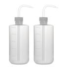 Frasco de lavagem química stonylab 500mL (pacote com 2)