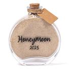 Frasco de lembrança de areia para lua de mel TUNGURIS 2025 de vidro 100mL