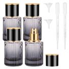 Frasco de perfume HxRyagi Travel Vintage 30ml, atomizador, conjunto de 4 Frasco de perfume HxRyagi Travel Vintage 30ml, atomizador, conjunto de 4