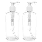 Frasco de plástico BRIGHTFROM com dispensador de bomba de 240 mL, pacote com 2