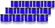 Frasco de plástico PET JUVITUS azul cobalto 120 ml (pacote com 12) sem BPA