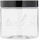 Frasco de plástico reutilizável Ecoslay Wide Mouth 473ml com tampa