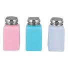 Frasco de remoção de unhas HEALLILY Empty Press 200 mL, 3 unidades