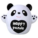 Frasco de resina Piggy Bank Panda para crianças de 17 x 14 cm para economizar dinheiro
