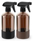 Frasco de spray Bontip Glass Amber 500mL com capa de silicone