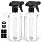 Frasco de spray de vidro Bontip 240mL (pacote com 2) com acessórios