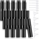 Frasco de spray recarregável de atomizador de perfume 8mL Remerry x15 preto