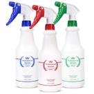 Frasco de spray Uineko Plastic 700mL (pacote com 3, 3 cores)