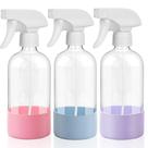 Frasco de spray UUJOLY de plástico recarregável de 500 mL com cabeça ajustável