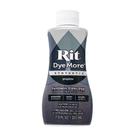 Frasco de tinta Rit DyeMore Fibra líquida sintética 200mL de grafite