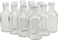 Frasco de vidro para molho Stout North Mountain 473 ml, caixa com 12 Frasco de vidro para molho Stout North Mountain 473 ml, caixa com 12