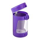 Frasco de visualização com aumento Zirro Mini LED Light 50mL roxo