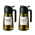 Frasco dispensador de azeite TrendPlain Original 470 ml com adesivos