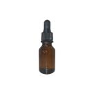 Frasco em vidro ambar 30 ml conta gotas premium