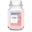 Frasco grande Candle Yankee Candle perfumado de 650 ml de areia rosa