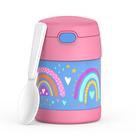 Frasco para alimentos isolado THERMOS FUNTAINER 300mL com colher dobrável