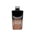 Frasco para aromatizador de Vidro Quadrado - Square Preto/Rose - 250ml - 1 unidade - Rizzo