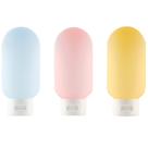 Frasco para Viagem Porta Shampoo Mini Pote Creme 3 Peça 60ml