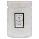 Frasco pequeno Candle Voluspa Sparkling Cuvee 163mL 50h de tempo de queima