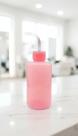 Frasco Pisseta Dosador Graduado 250ml Rosa